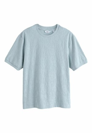Next, REGULAR FIT - SMART TEXTURED T-SHIRT . - T-Shirt print - blue