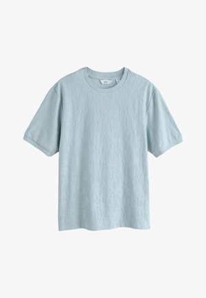 Next, REGULAR FIT - SMART TEXTURED T-SHIRT . - T-Shirt print - blue