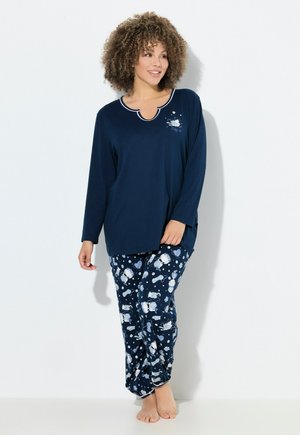 KATZEN LANGARM SET - Nattplagg set - midnight blue
