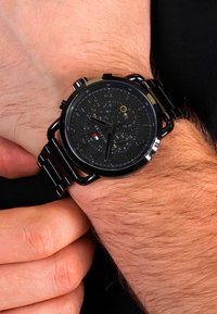 Tommy Hilfiger BOLD - Chronografinis laikrodis - midnight black