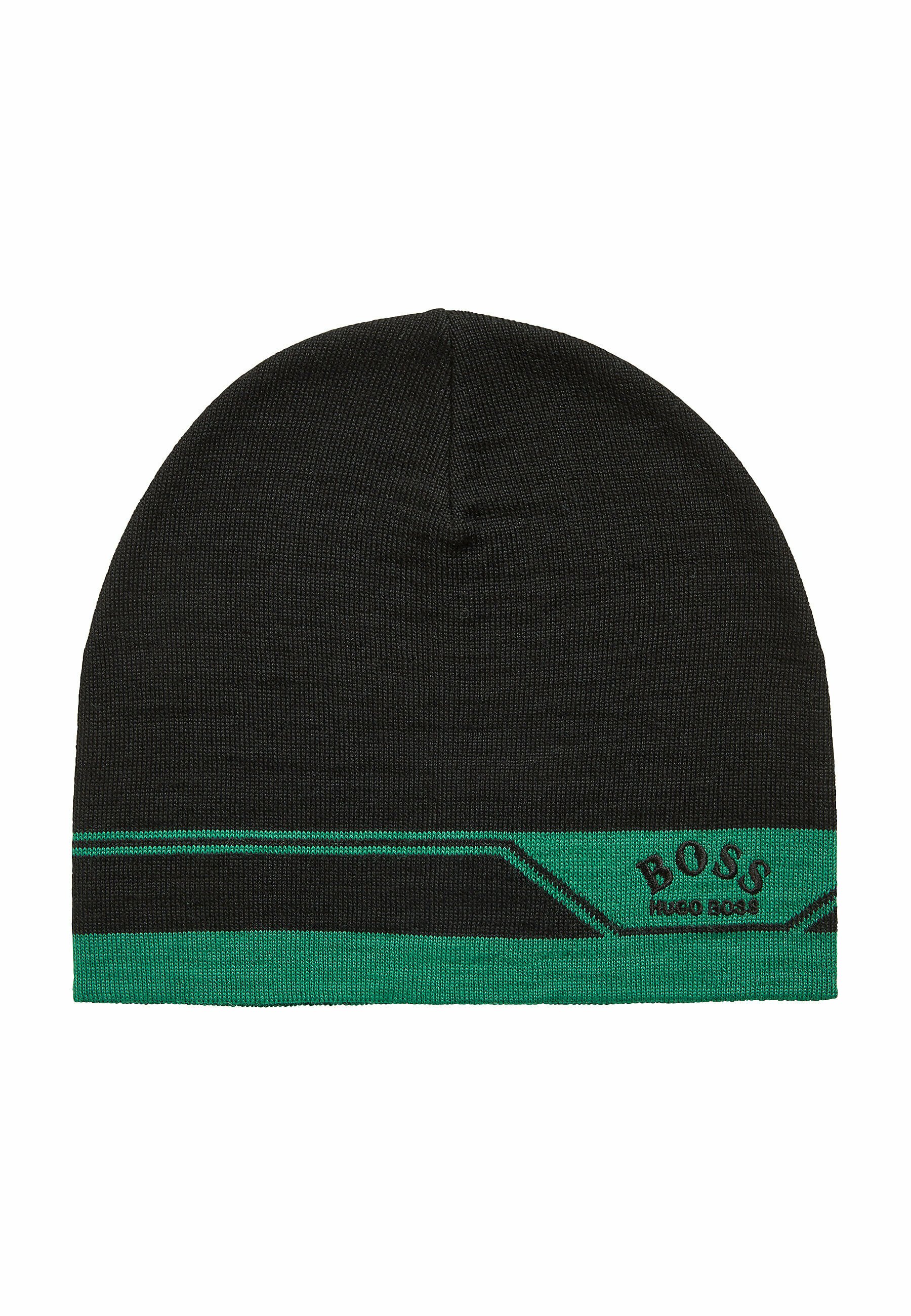 BOSS ALBO - Beanie - black - Zalando.ie