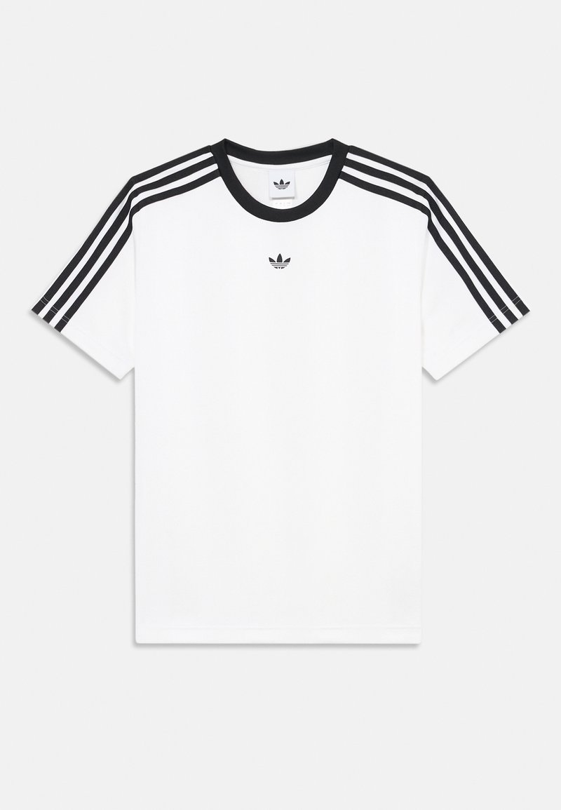 adidas Originals TEE UNISEX - T-shirt estampada - white/black