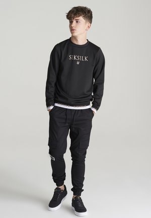 Pantaloni cargo - black