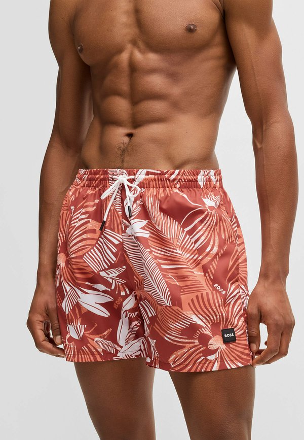 PIRANHA - Swimming shorts - orange thirteen2