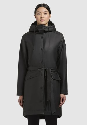 QUINN - Trenchcoat - schwarz