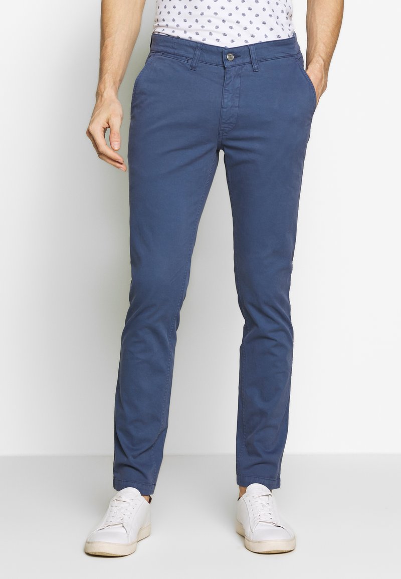 NN.07 MARCO - Chinos - washed navy