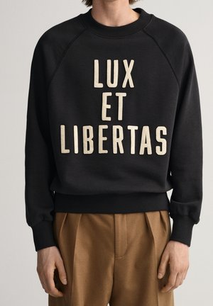 Strickpullover - black