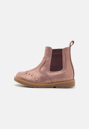 CHELYS BROGUE - Stiefelette - pink/gold