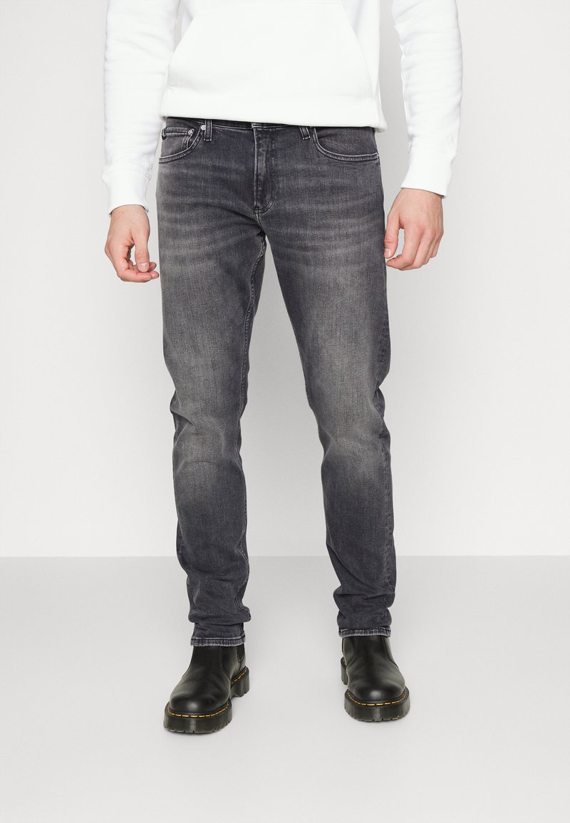 Calvin Klein Jeans SLIM - Calças de ganga justas - denim grey