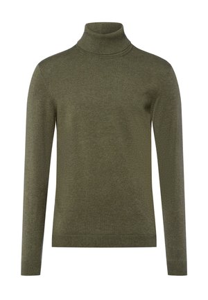 Strickpullover - oliv
