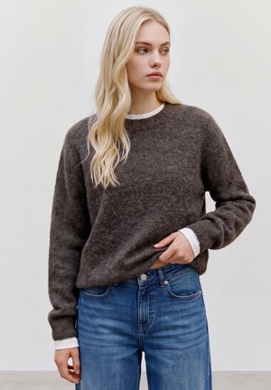 Vero Moda, VMNOVAH LS O-NECK PULLOVER GA NOOS - Пуловер - chocolate torte