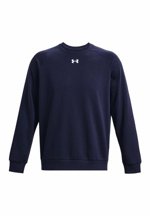 Under Armour RIVAL CREW - Športni pulover - midnight navy