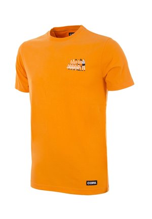 HOLLAND 1988 EUROPEAN CHAMPIONS EMBROIDERY - T-shirt print - orange