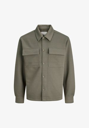 Jack & Jones, OVERSHIRT RELAXED FIT OVERSHIRT - Chaqueta fina - vetiver
