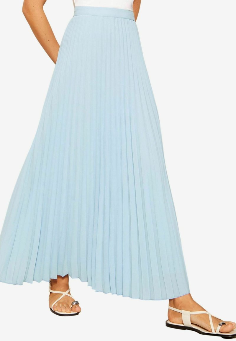 Friends Like These FLOWY REGULAR FIT - Veckad kjol - pale blue