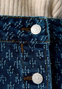 Object Minijupe - dark blue denim