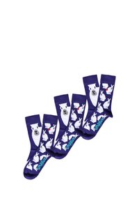 Unabux 3-PACK GRUMBLE IN THE JUNGLE - Calcetines - lila