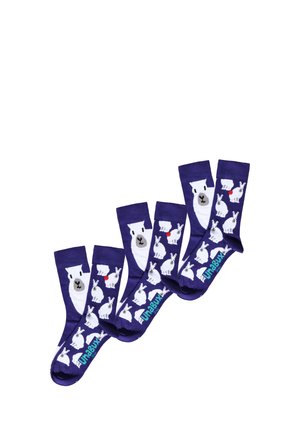3-PACK GRUMBLE IN THE JUNGLE - Calcetines - lila