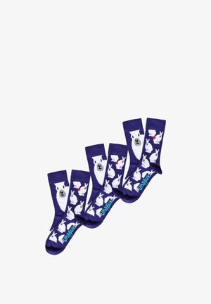 Unabux 3-PACK GRUMBLE IN THE JUNGLE - Chaussettes - lila