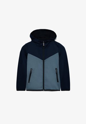 Terranova, FELPA TINTA UNITA - Felpa con zip - blu