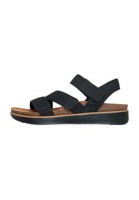 Skechers LIFTED COMFORT - Sandalias de senderismo - black