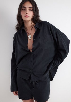Balmohk, Rustic Buttoned - Overhemdblouse - black