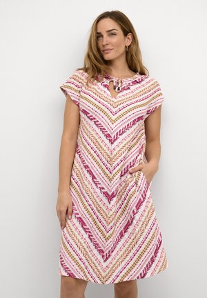 PEONY  - Day dress - lime multi jacquard