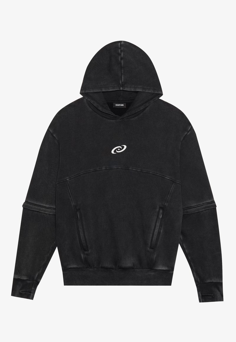 YOURTURN Hoodie zwart YOURTURN Hoodie zwart