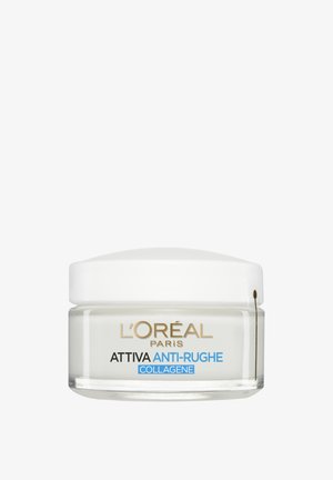 L'Oréal Paris ATTIVA ANTI-RUGHE GIORNO COLLAGENE TRATTAMENTO IDRATANTE 35+ RIDUCE LE PRIME RUGHE, MIGLIORA L'ELASTICITÀ E IDRATA 24H, 50 ML - Crema da giorno - trasparente