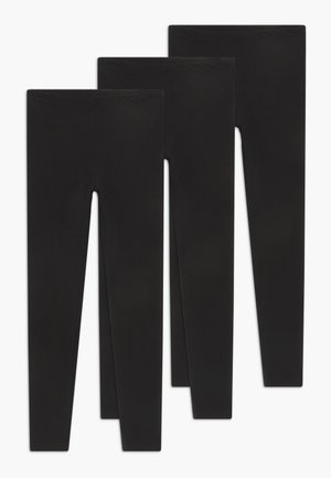 TEENS 3 PACK - Leggings - Hosen - schwarz