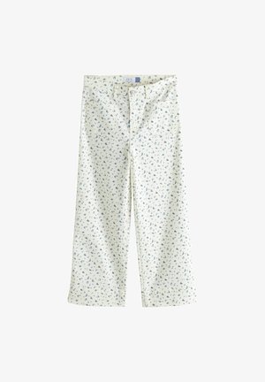 Next, JEANS . - Džínsy s rovným strihom - ecru ditsy print