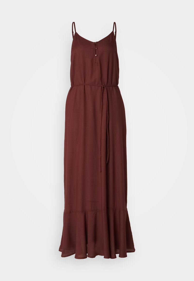 Pieces Maxikleid braun