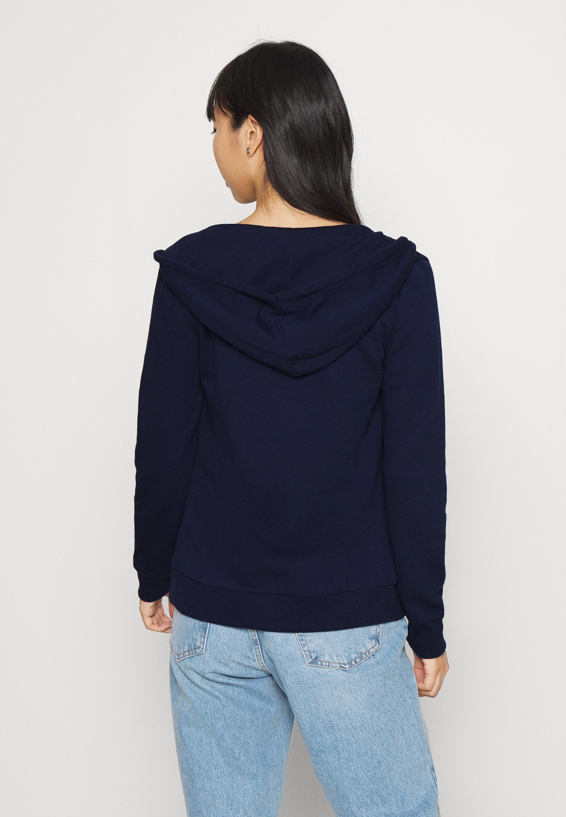 dark blue hoodie jacket