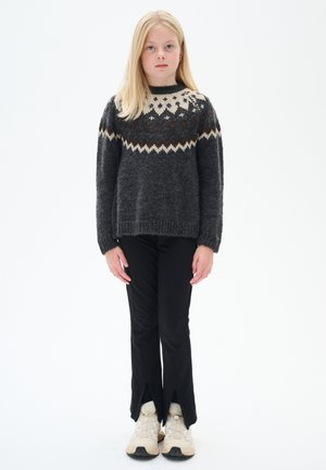 TEYLOR - Džemperis - dark grey fair isle