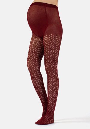 MATERNITY 300 DEN - Tights - bordeaux