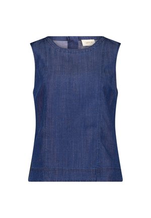 Cartoon, CARTOON OHNE ARM BLUSENTOP - Débardeur - dark blue denim