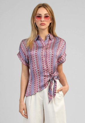 AN'GE, CHEMISE KAVINY DIAGOLA ENCRE - Chemisier - diagola encre
