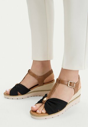 Beverly Hills Polo Club, BEVERLY HILLS POLO CLUB SANDALS WOMEN'S BLACK 5906751914908 - Sandalen met plateauzool - black
