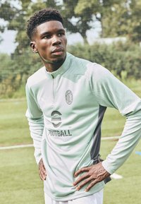 Puma AC MILAN TRAINING 1/4 ZIP - Club wear - green fog/fresh mint