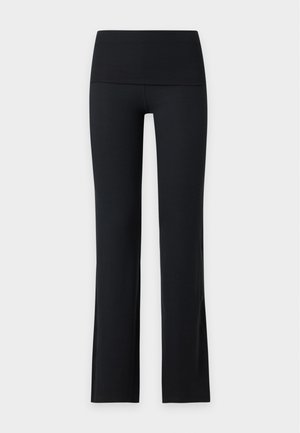 Nike Sportswear, W NSW CHILL KNIT RIB PANT - Панталони - black/white
