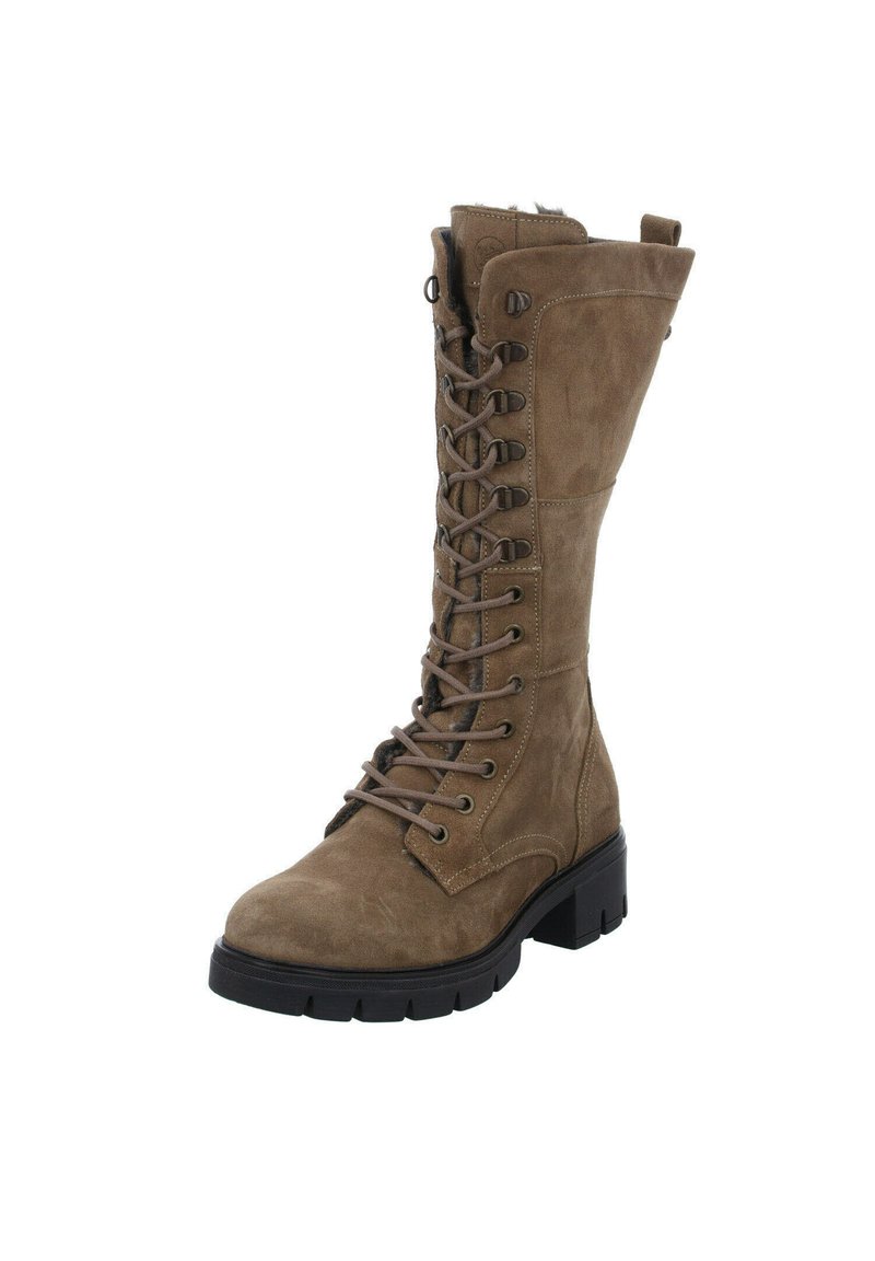 Damen Klassische Stiefel | Salamander TERESI Schnürstiefel taupe - TN19276 Damen Klassische Stiefel | Salamander TERESI Schnürstiefel taupe - TN19276