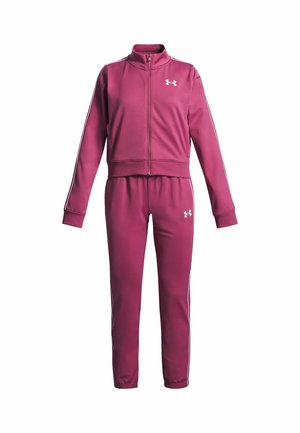 Under Armour ICON KNIT - Survêtement - fuchsia dusk