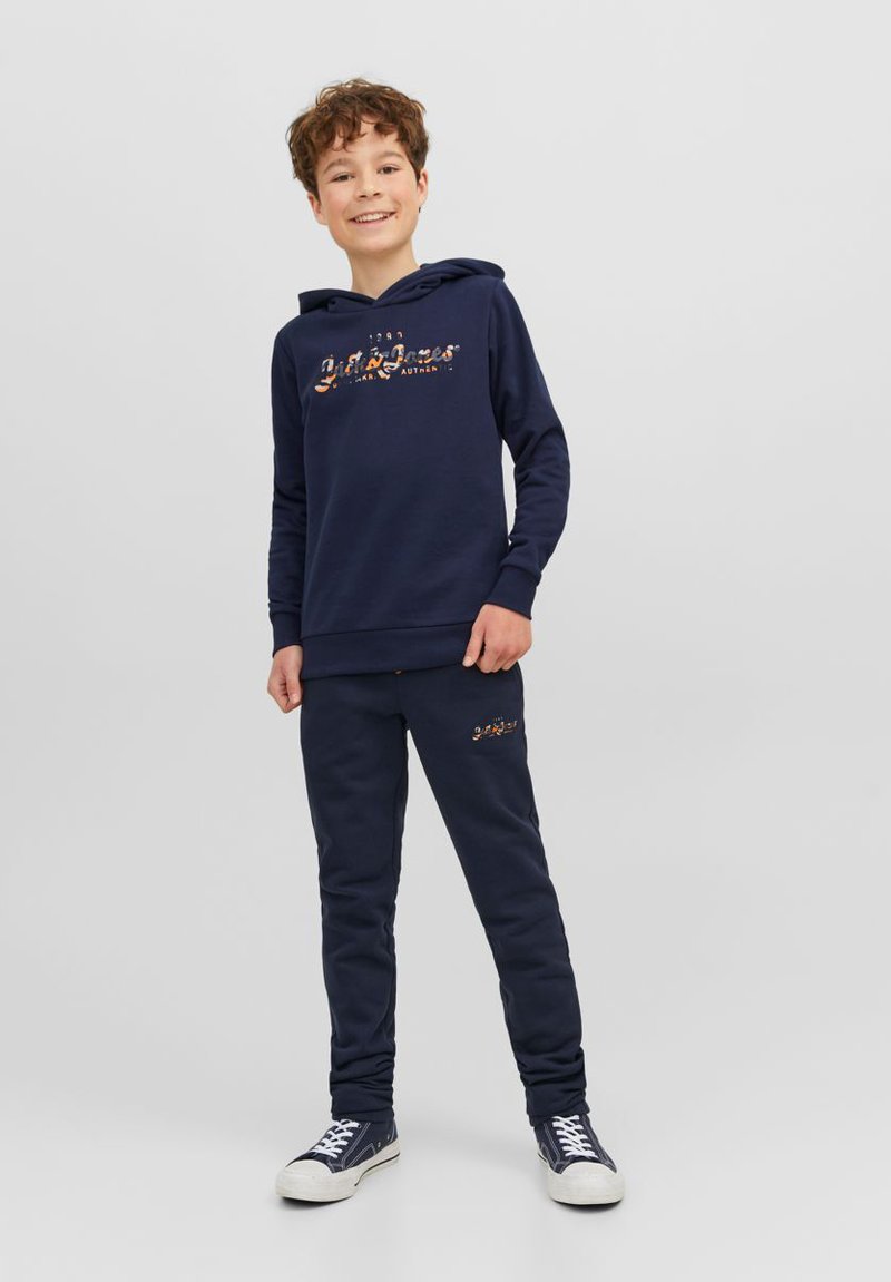JACK & JONES Jungen Sweatshirt JJJeans – Weicher Rundhals-Pullover Mit Angerauter Innenseite