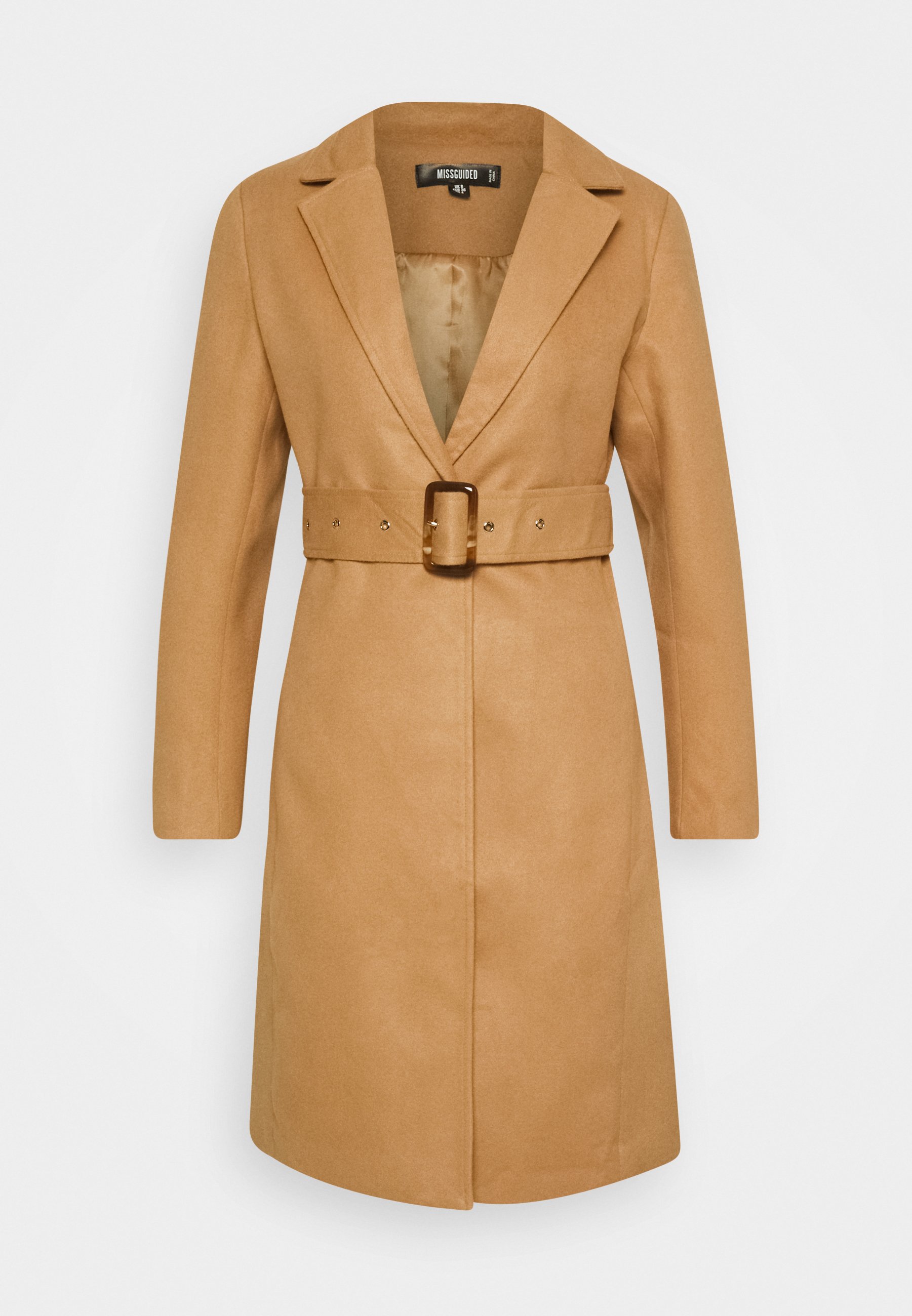 formal belted coat