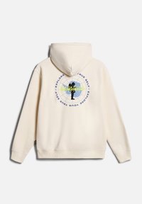 Napapijri B-NENY H - Jersey con capucha - white whisper