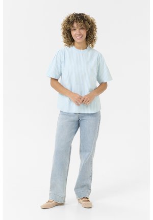 NADELA - Blouse - clear blue stripe