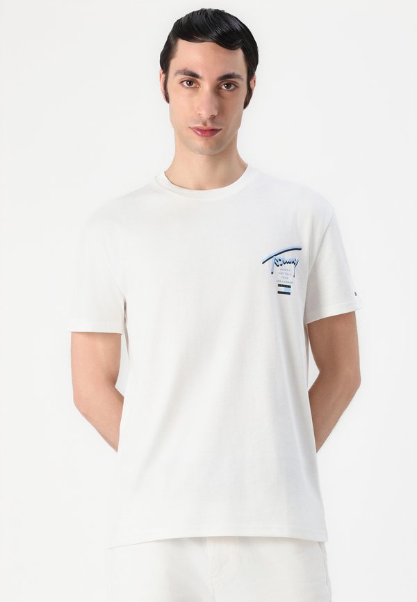 SIGNATURE CITY TEE UNISEX - Print T-shirt - ecru4