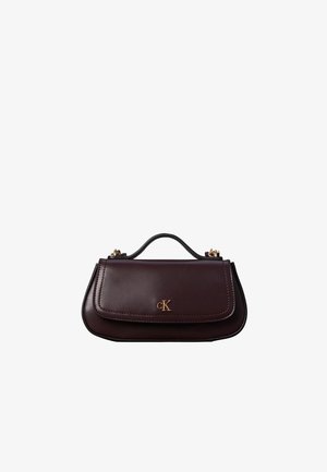 Calvin Klein, TOP HANDLE CROSSBODY - Handtasche - fudge