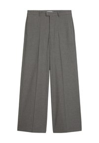 PINSTRIPE - Auduma bikses - medium grey multi