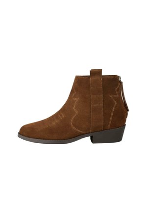 Stivaletti texani / biker - camel